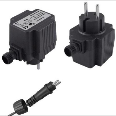 24V600MA Plug In Waterproof IP44 Outdoor Transformer